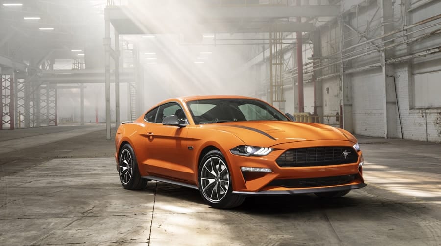 Ford
                                                        Mustang High Performance 2.3L introduces more capable Ford
                                                        Performance-developed turbocharged powertrain, bespoke styling
                                                        and cabin treatments for unique sports car appeal main image