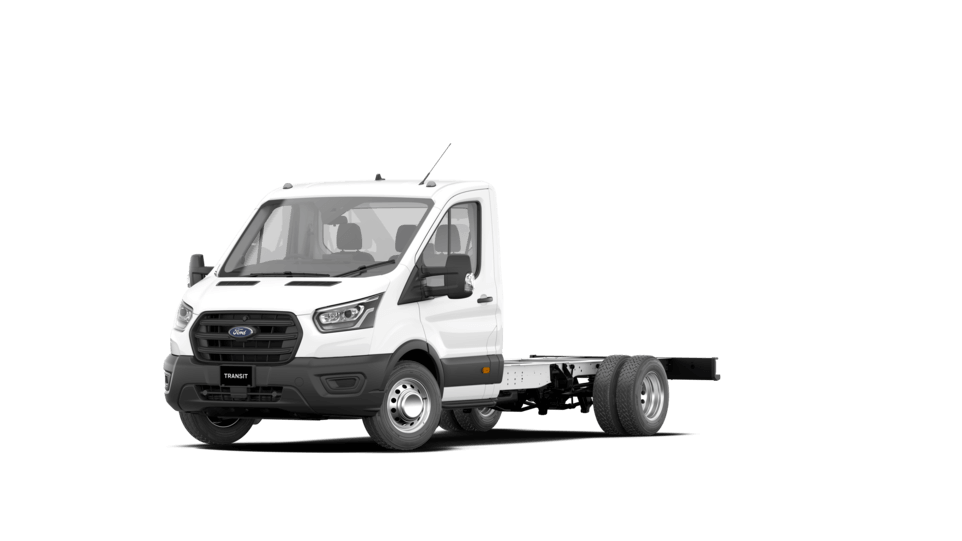 Chassis Cab Low Roof frozen white Clear cut