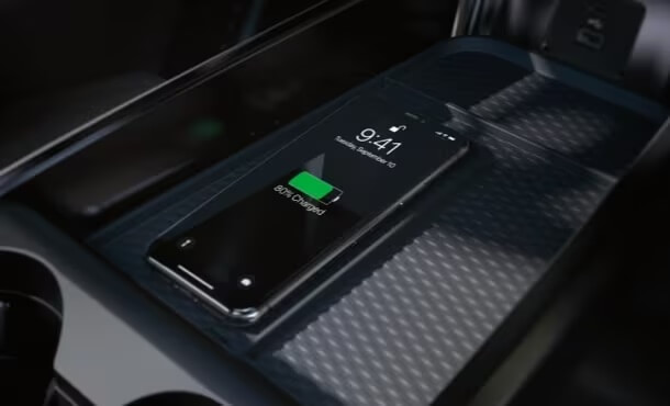 Mustang Mach e Wireless Device Charging