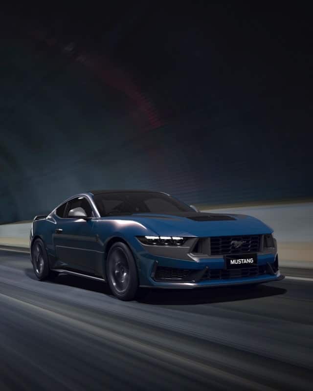 Ford Mustang Blue